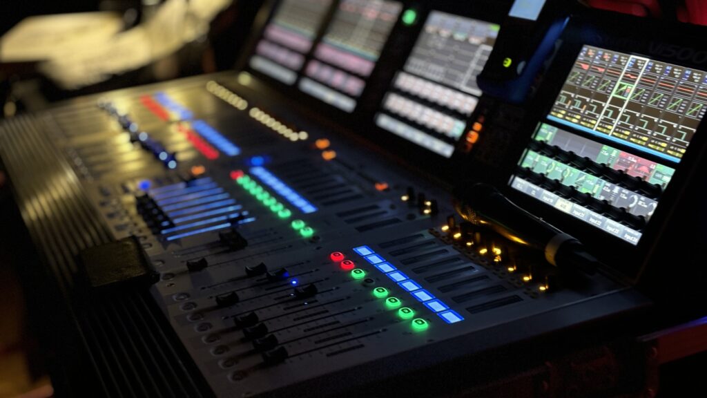 Aufnahme eines Digital-Mischpults